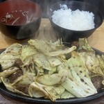 博多拉担麺 まるたん - 博多鉄板焼き定食