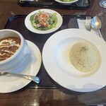 レストランフォレスタ椿山荘 - ビーフストロガノフ ランチ