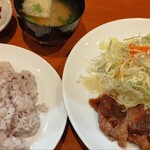 酒処 ばん葵 - トンテキ定食