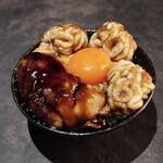 フォアグラと白子の背徳丼