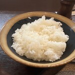 天晴 - 白御飯 260円