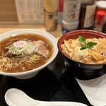 Toranomon Koushi - 醤油中華そば＋ミニかつ丼