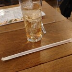 イグニッションスイッチ - 先にジンジャーエールが到着