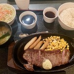 ミルクホール - ステーキランチ