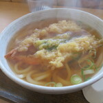 加古川総合庁舎 9階食堂 - 天婦羅うどん