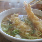 加古川総合庁舎 9階食堂 - 海老が２本