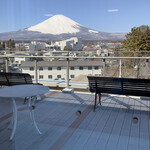 みくりやキッチン - 席からの富士山眺望