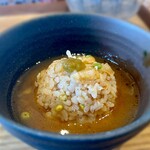 ベリーグッド麺 - 味玉つけめん（大盛）〆ご飯