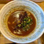 ベリーグッド麺 - 味玉つけめん（大盛）〆ご飯