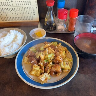 焼鳥 ホルモン おすみ - 料理写真:ホルモン定食大大