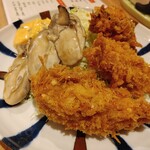 Tonkatsu Odayasu - [2024年2月　訪問]カキミックス 2000円