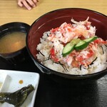 武内商店 - かに丼