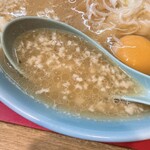 ラーメン＆カレー専門店 太源 - 白いツブツブは生ニンニク