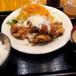 架け橋 - 唐揚げ定食