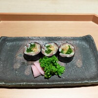 杦 - いわしネギ生姜海苔巻き