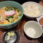 むさし乃 - にら玉そば＋厳選たまごミニ丼