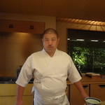 一心鮨 光洋 - 決め顔の大将