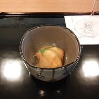 三友居 高輪店 - 前菜：柿ふろふき