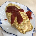 津田食堂 - オムライス650円