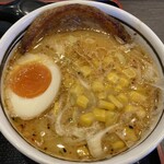 ラーメンまっくうしゃ - みそつけめんのつけ汁