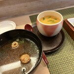 幸寿司 - 赤だしと茶碗蒸し