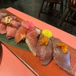 牛肉寿司 海鮮 串天ぷら酒場 レレレ - 