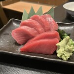 浜屋 - 本マグロ刺し　　1.080円