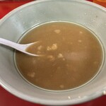 ラーメン二郎 - しっきり乳化スープ