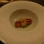 ラ・レゾナンス - 本日の温菜（貝柱のバターソース）