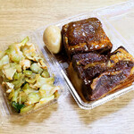 横浜中華街 中國上海料理 四五六菜館 - 豚角煮、搾菜