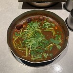 Shabu Shabu Retasu - スープ　薬膳麻辣火鍋