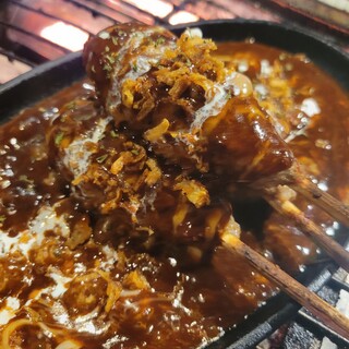 名物"串焼きハンバーグ"&コースはお客様のリクエストで構成◎