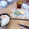 Hakata Tempura Yamami - まずは野菜。明太子と高菜でも十分なの