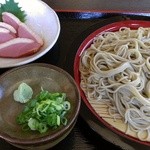 敦盛そば - 鴨ざる蕎麦