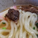 うどん仁兵衛 - 牛すじうどん570円