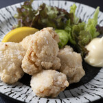 Deep-fried yuzu-scented salted chicken