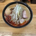 味噌っ子 ふっく - 辛味噌ラーメン980円味玉150円