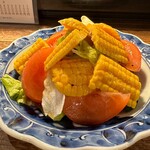 飯・酒場 コマメヤ - コーンサラダ 350円