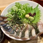 Saba Purasu - とろさばの刺身丼