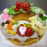 ラ・フィオーレ - わんちゃん用クリスマスケーキ2009