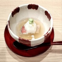 鮨 黒舟 - 金目鯛の蕪蒸し