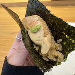 鮨 須藤 - あん肝。出汁で炊いたやつ。旨っ！