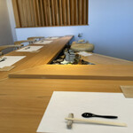 鮨 須藤 - 素敵なカウンター。