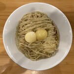 蕾 - 蕾の卵かけ麺(卵は、たむらの白卵を使用)