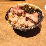 焼うお いし川 - 大トロ　片面焼