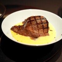 佐賀牛 Sagaya 銀座 - 焼き物〆　佐賀牛サーロインすき焼き　炊き立て土鍋白御飯