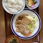 Hagihara Shokudou - 生姜焼き定食　税込780円