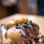 Asakusa ASA Tora - Aburi Shime Saba Sushi (JPY 990) – Feb. 2024