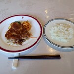 キッチン寿 - ◯ポークジンジャー
一番最初にはちみつの様な風味を感じた
（後からは分からなくなった）
シッカリとした生姜の味わいとブラックペッパー