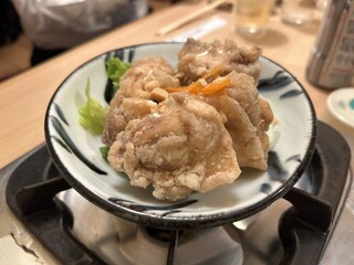 Tsukiji Fukutake - 揚げ鶏の明太マヨネーズかけ